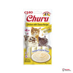 Churu pollo con queso 4 x 14 g