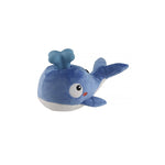 Ballena peluche con chorro de goma