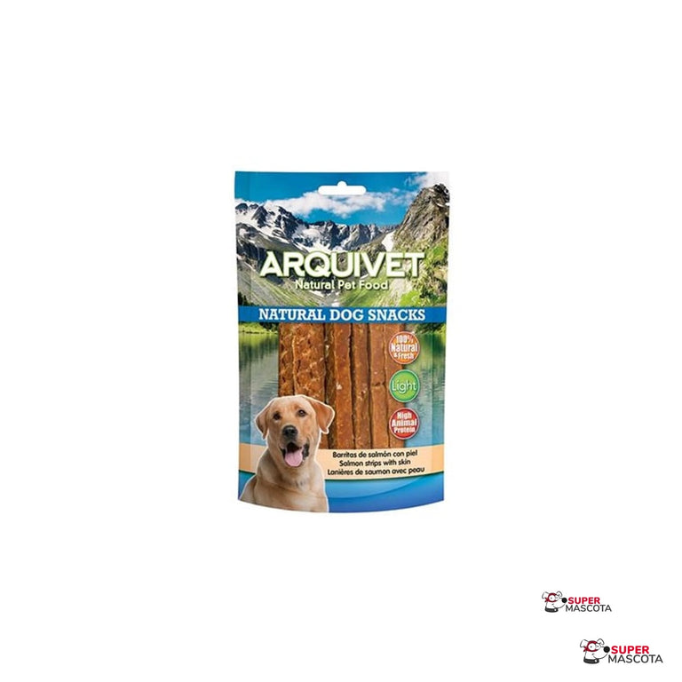 Snack de salmón con piel 100 g