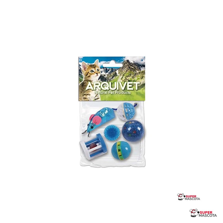 Set de juguetes para gatos