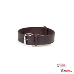 Collar de cuero marrón