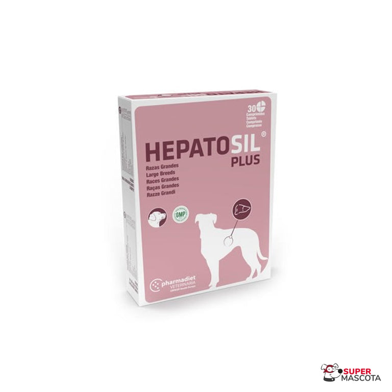 Hepatosil Plus Razas medianas 30 comprimidos