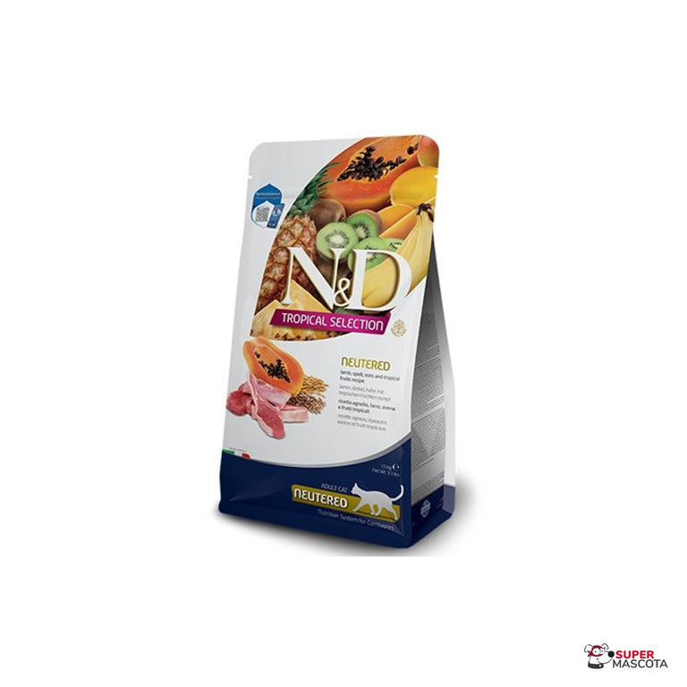 Farmina N&D Tropical NEUTERED cordero