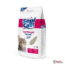 Arena aglomerante Sepicat Ultra fresh 15 L