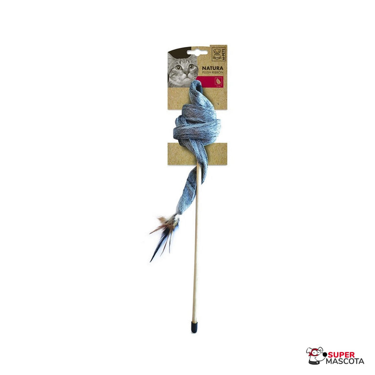 Caña con cinta de felpa