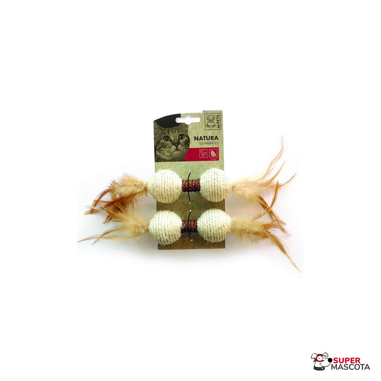 2 pesas de sisal con catnip