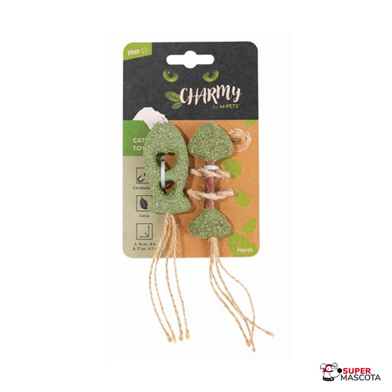 2 figuras de hierba catnip