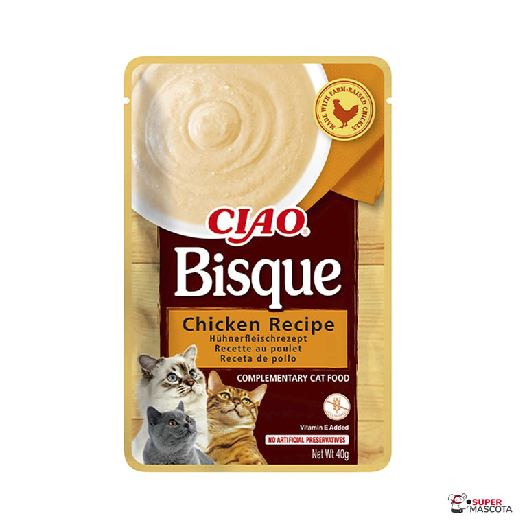 Ciao Bisque pollo 40 g