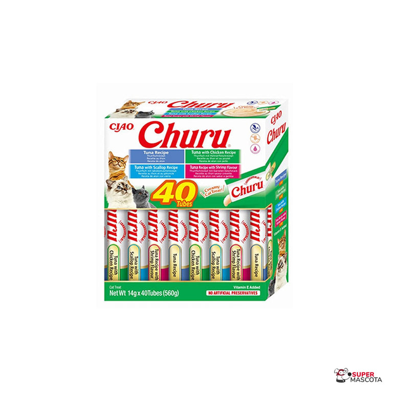 Churu variedades de atún 40 udes