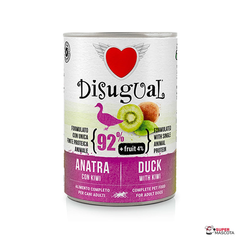 Disugual pato con kiwi 6 x 400 g