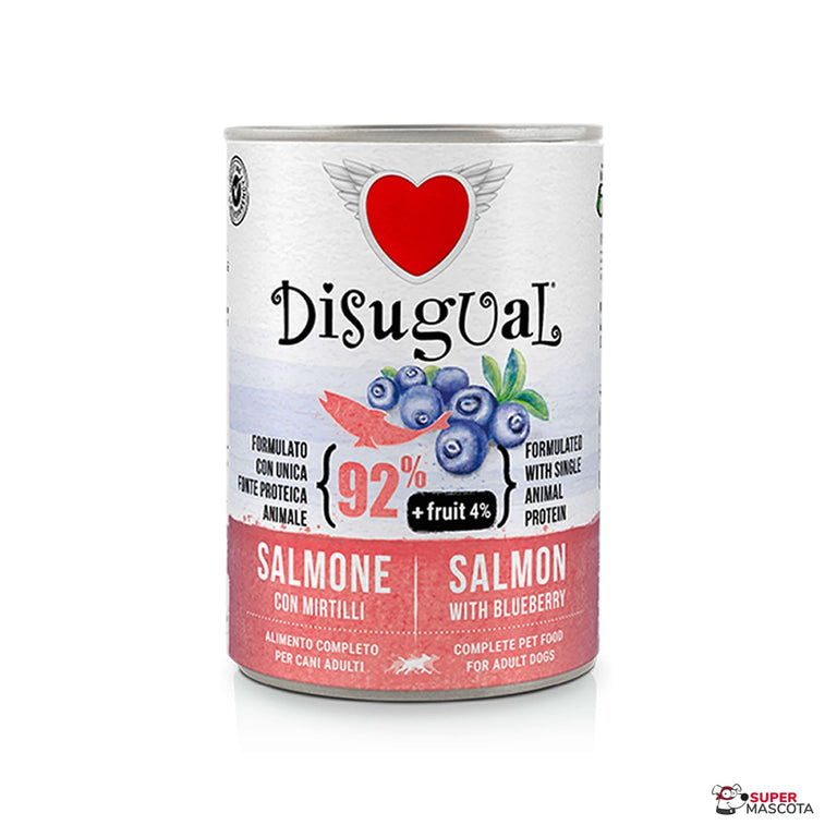 Disugual salmón con arándanos 6 x 400 g