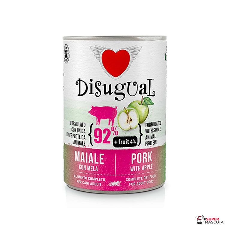Disugual cerdo con manzana 6 x 400 g
