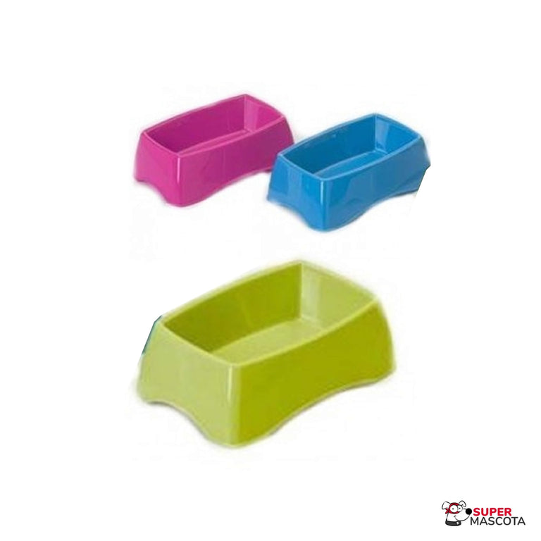 Comedero rectangular roedor