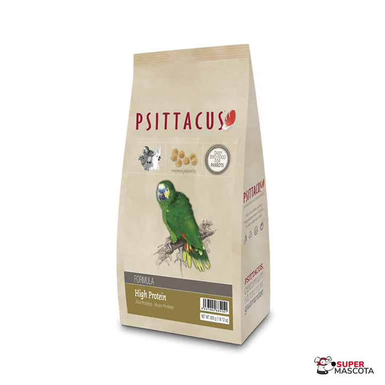 Psittacus alta proteína 800 g