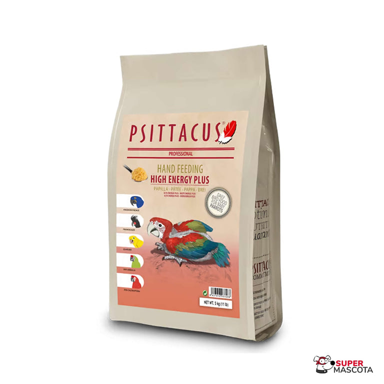 Psittacus papilla alta energía plus 5 kg