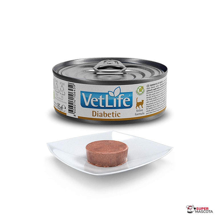 Farmina VetLife cat lata Diabetic 85 g
