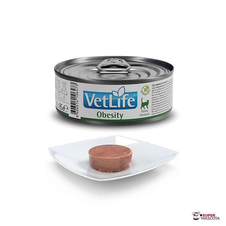 Farmina VetLife cat lata Obesity 85 g