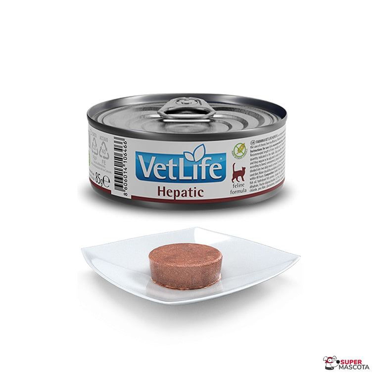 Farmina VetLife cat lata Hepatic 85 g