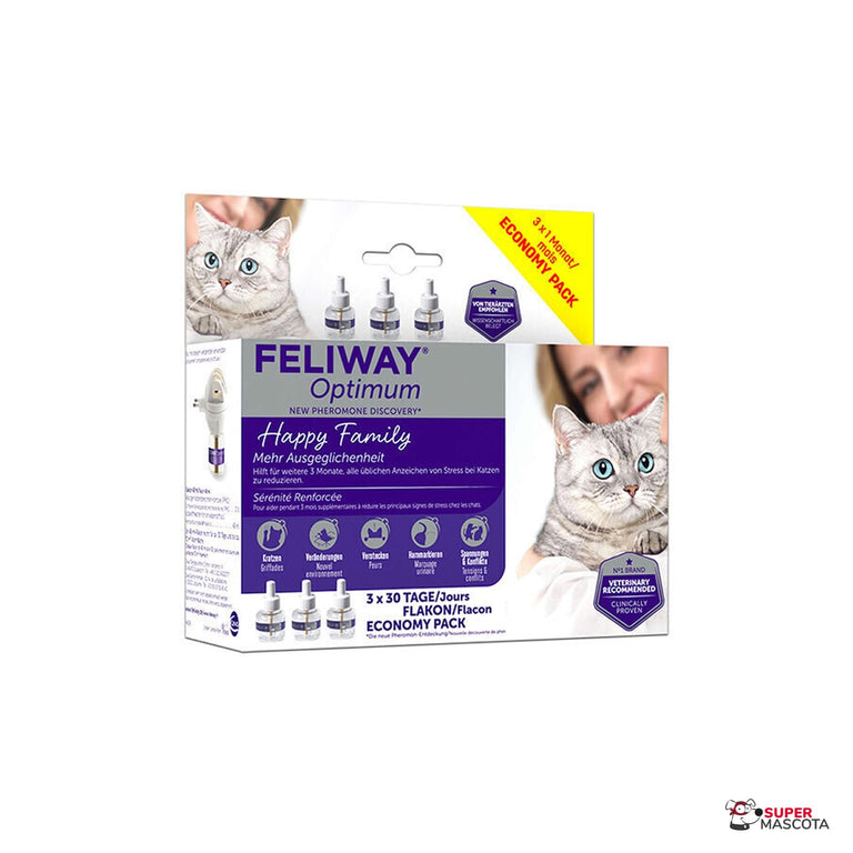 Feliway Optimum pack x 3