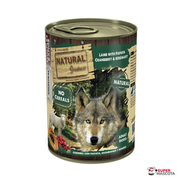 Natural Greatness lata Cordero y Papaya 400 g