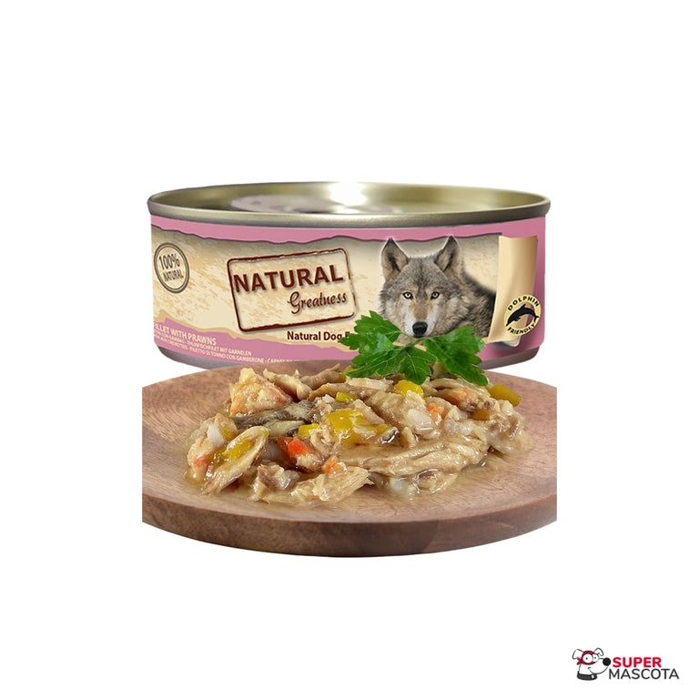 Natural Greatness lata Atún con Gambas 156 g