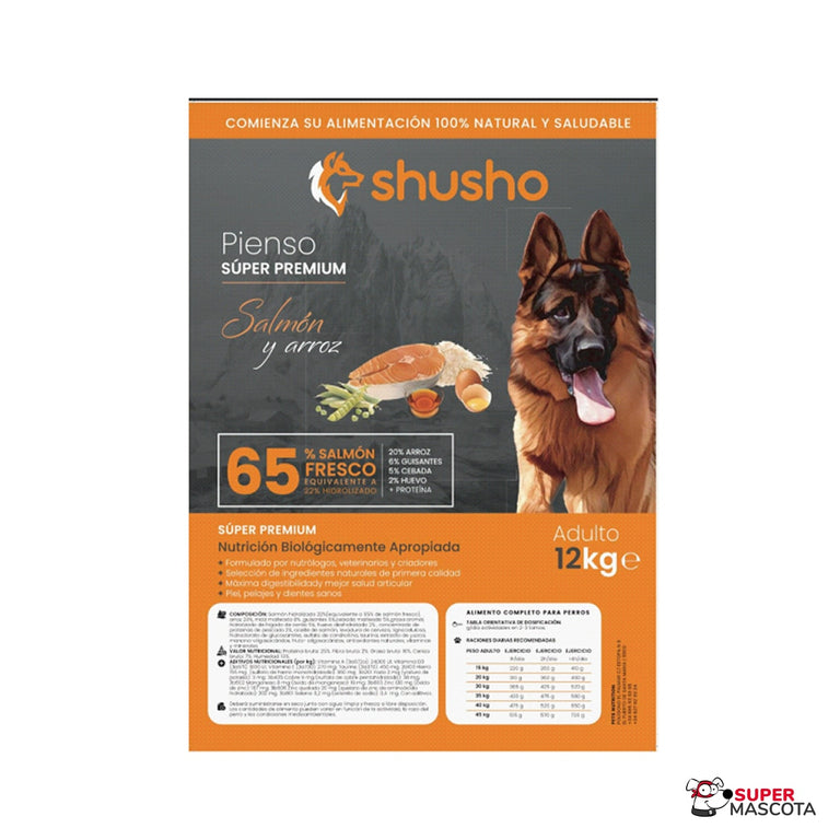Shusho adulto salmón 12 kg
