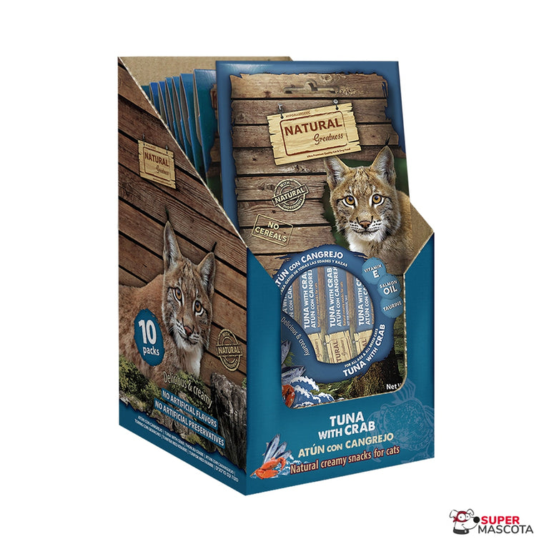 Natural Greatness crema atún con cangrejo 4 x 56 g