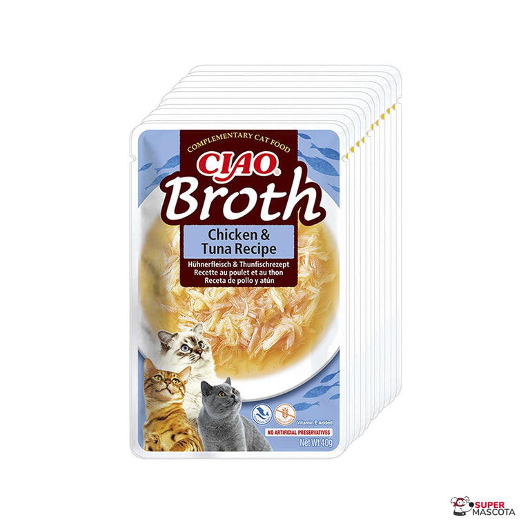 Ciao Broth pollo con atún 12 x 40 g