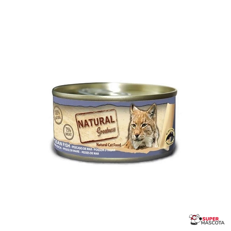 lata Natural Greatness pescado del mar 70 g