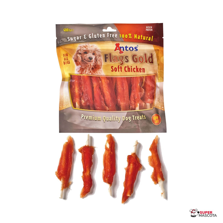 Antos banderas de pollo