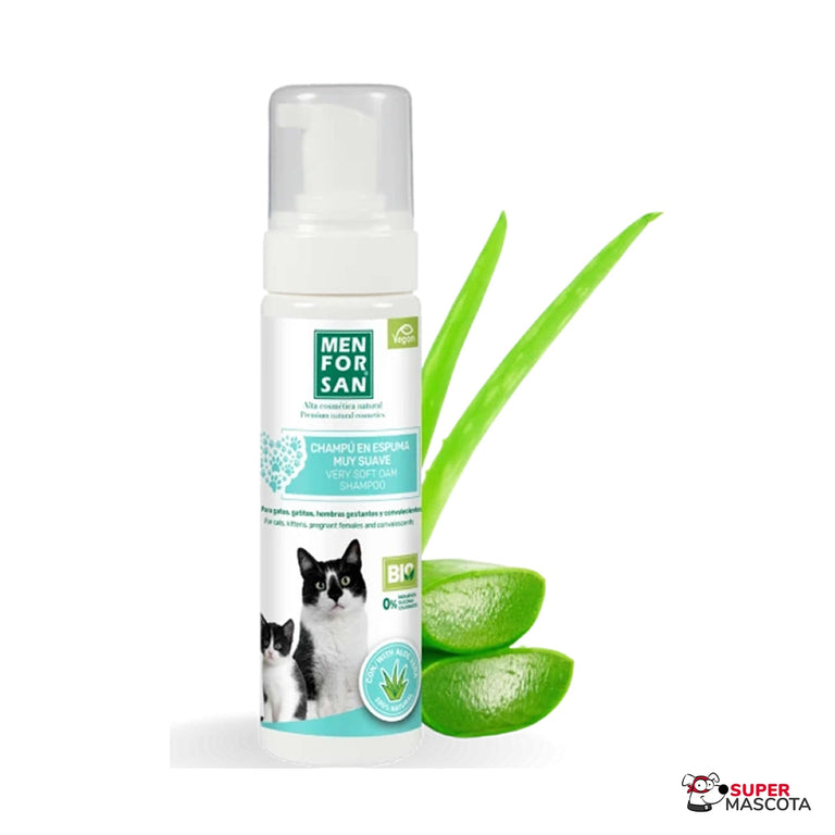 Menforsan champú seco con aloe vera 200 ml