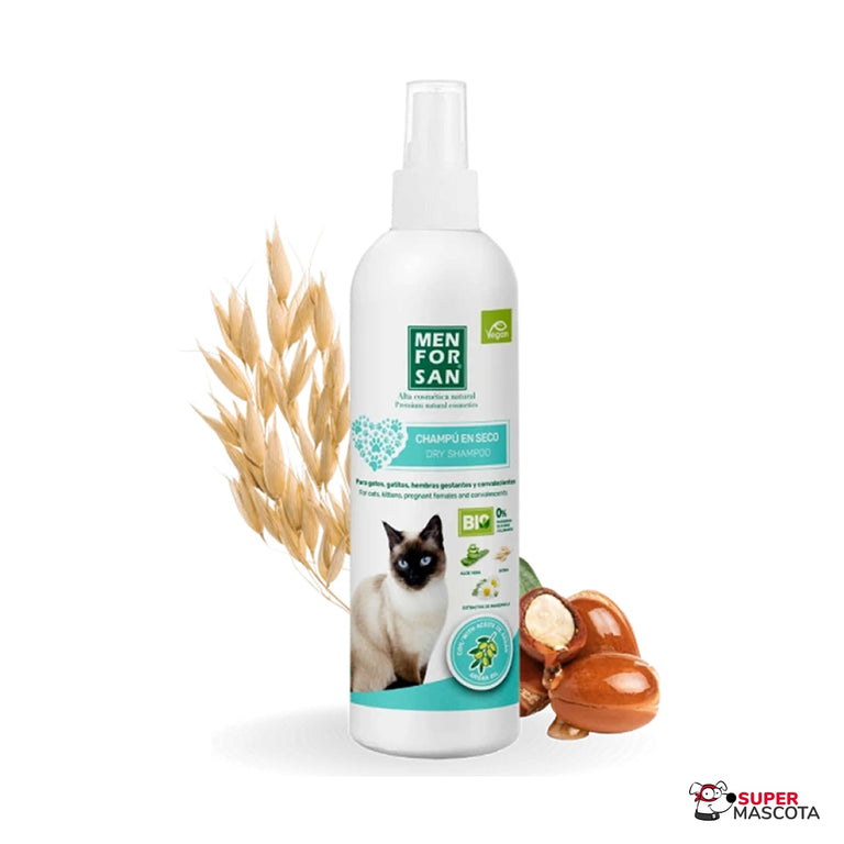 Menforsan champu seco con aceite de argán 250 ml