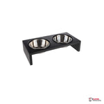 Comedero TWIN negro