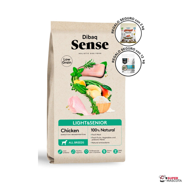 Dibaq Sense Low Grain Light & Senior