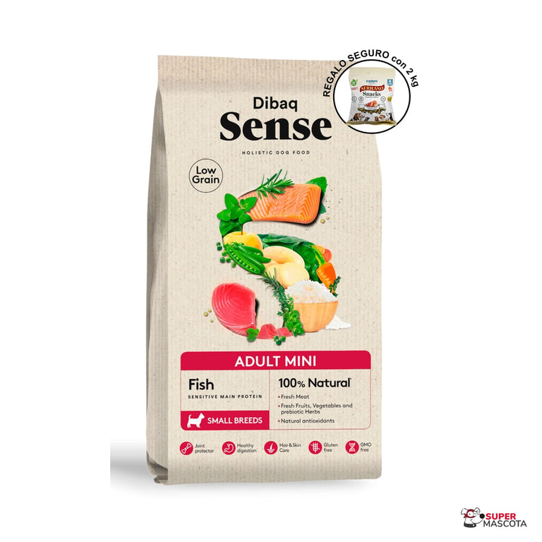 Dibaq Sense Low Grain Free Mini Pescado 2 Kg
