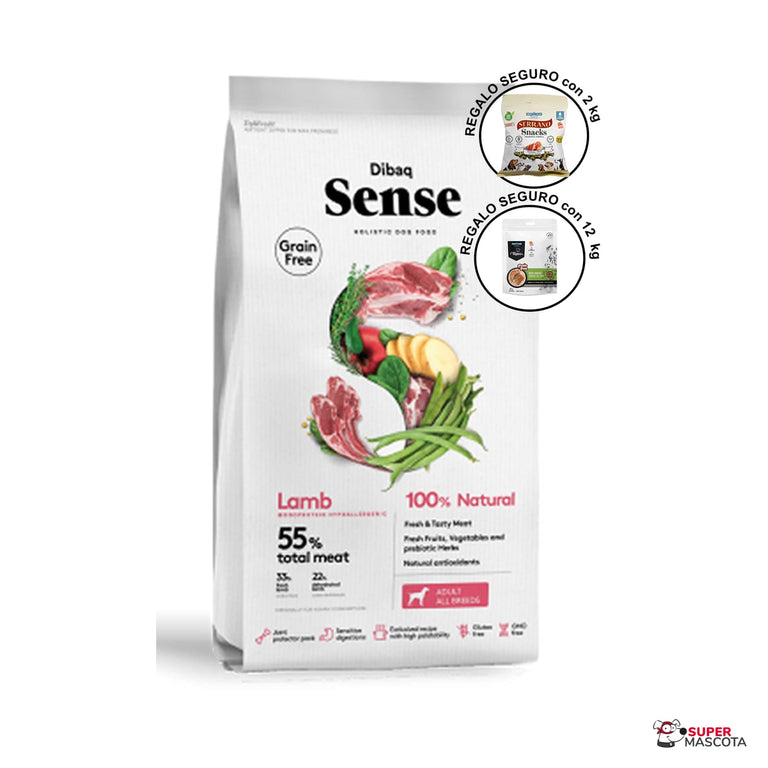 Dibaq Sense Grain Free Cordero adulto