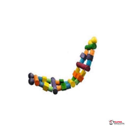 Escalera multicolor 5 peldaños 68 cm