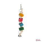Juguete con maderas multicolor 26 cm