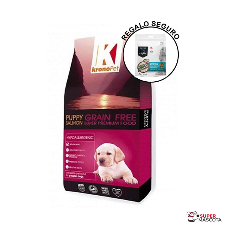 KronoPet Puppy Sin Cereales salmón 14 kg