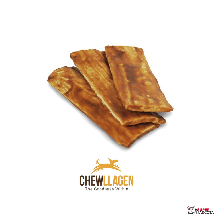 Chewllagen láminas de colágeno con pollo 15 cm