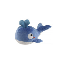 Ballena peluche con chorro de goma