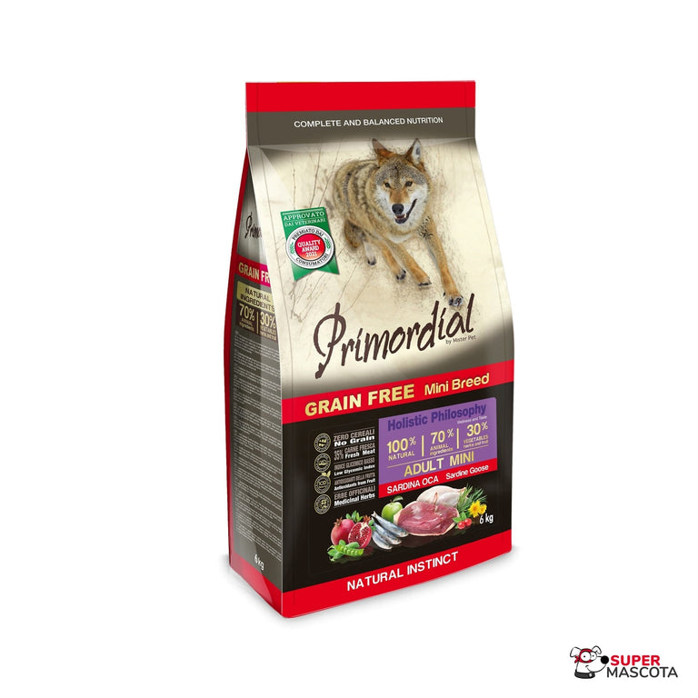 Primordial Mini Sardina y Oca 2 kg