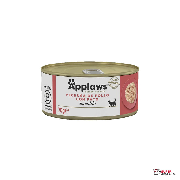 Applaws lata pechuga de pollo con pato