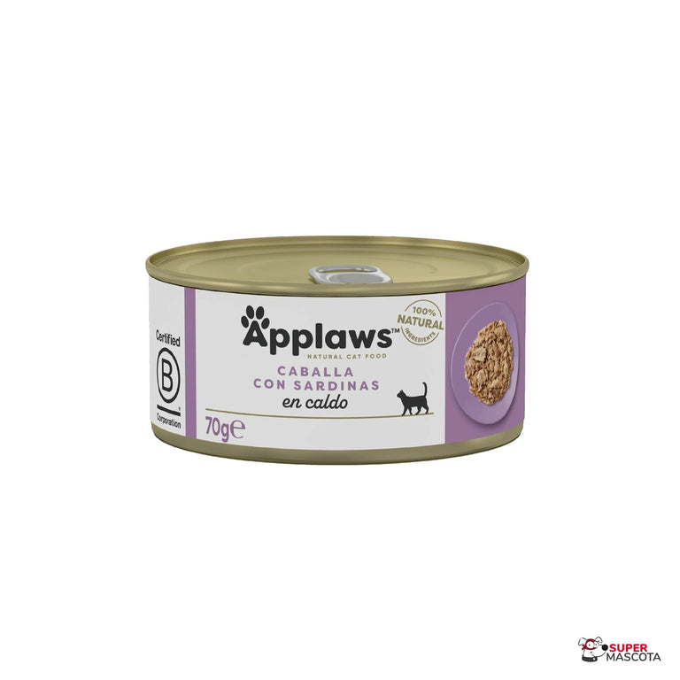 Applaws caballa con sardina 70 g