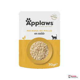 Applaws pechuga de pollo en caldo 70 g