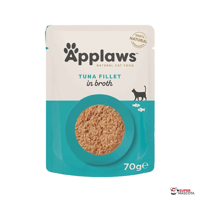 Applaws filete de atún en caldo 70 g