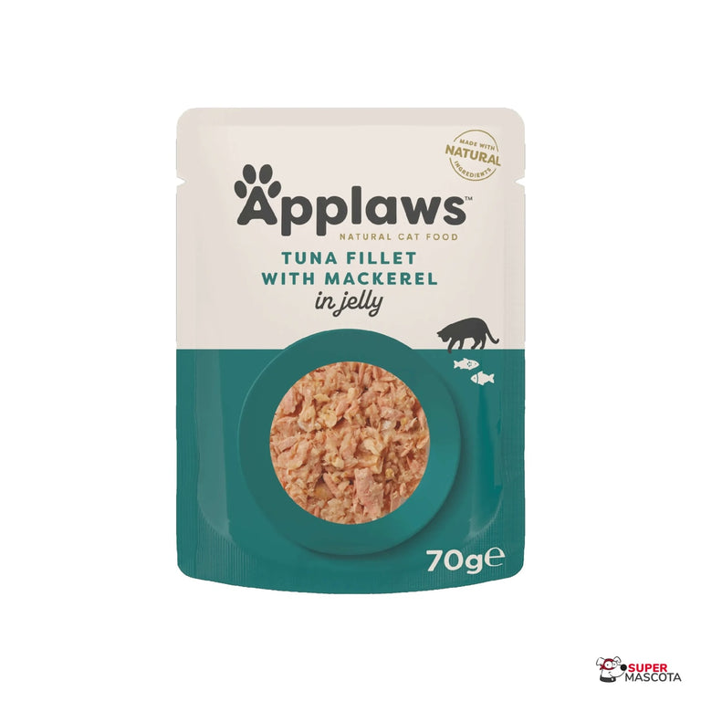 Applaws atún con caballa en gelatina  70 g