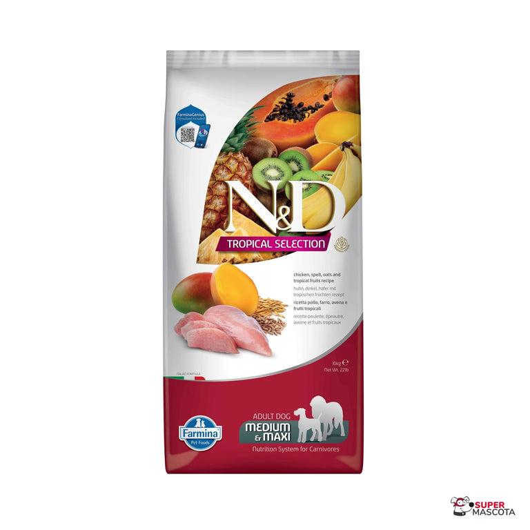 Farmina Tropical Medium/Maxi adulto 10 kg