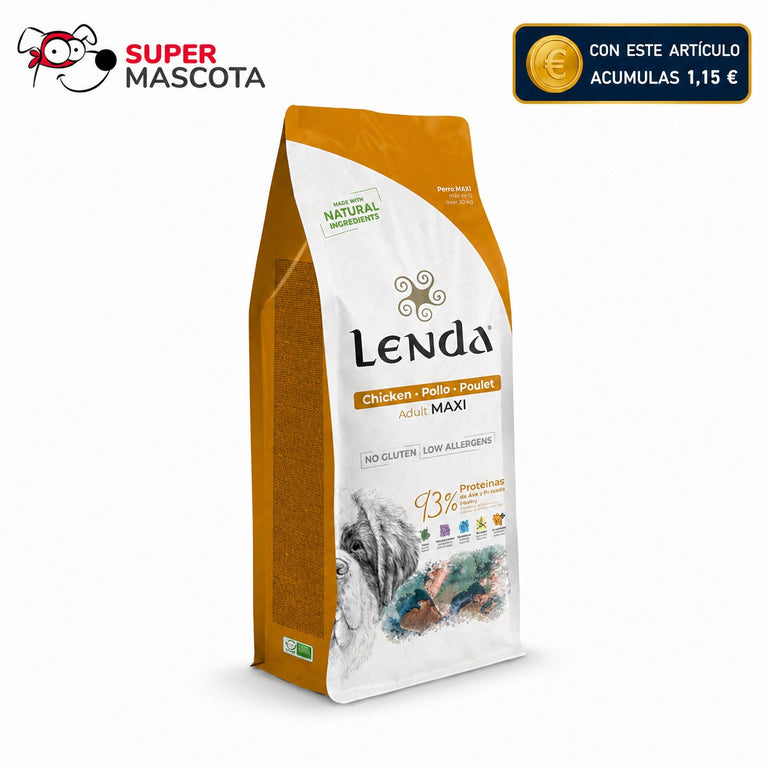 Lenda Maxi adulto pollo 12 kg