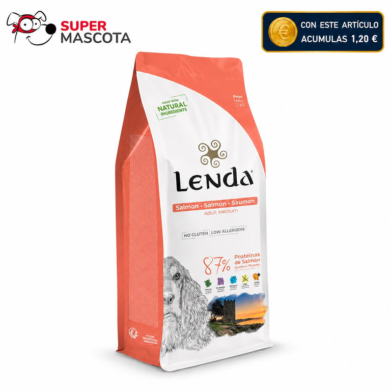 Lenda Adulto de salmón 12 kg